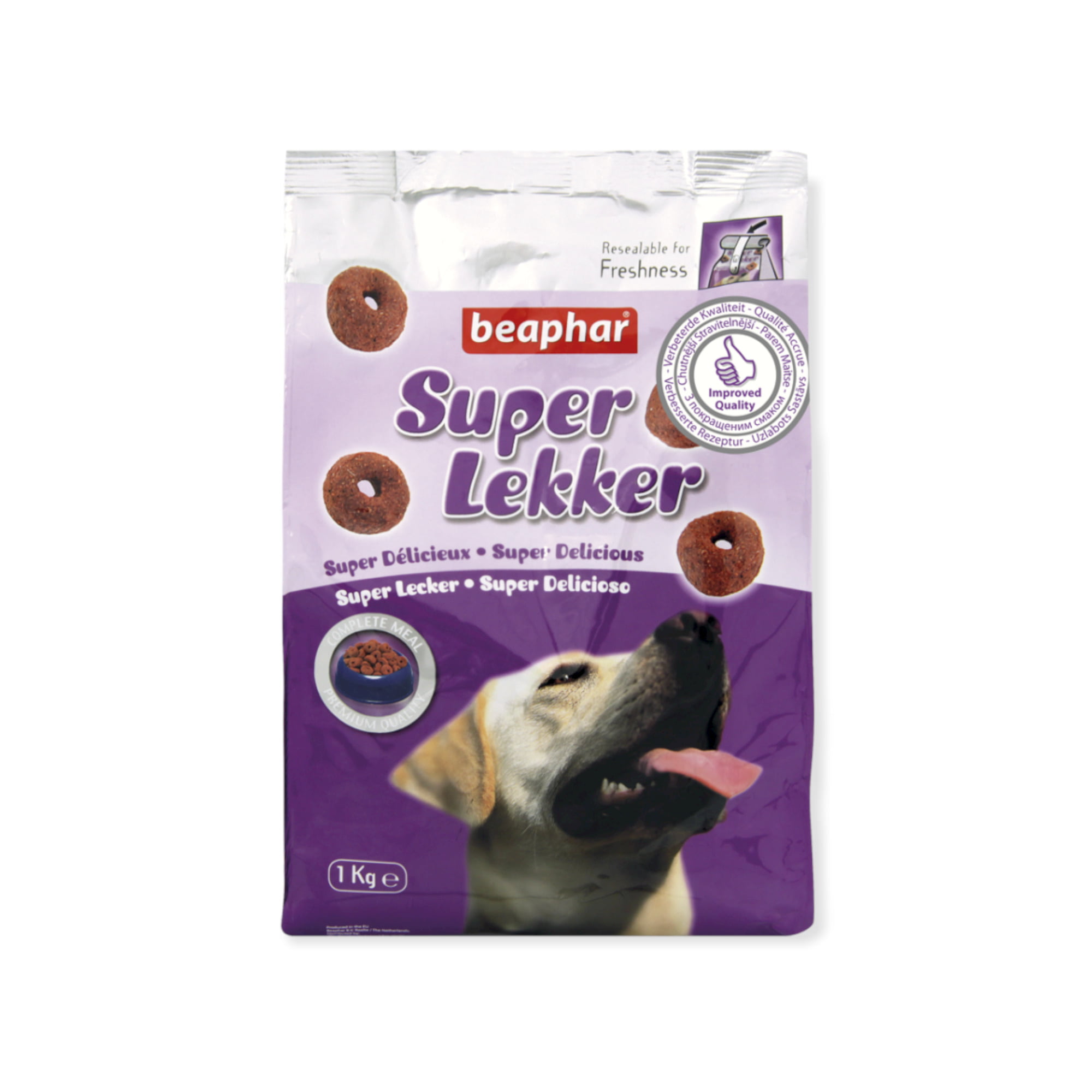 Ημίυγρη Τροφή Σκύλου Super Lekker 1kg
