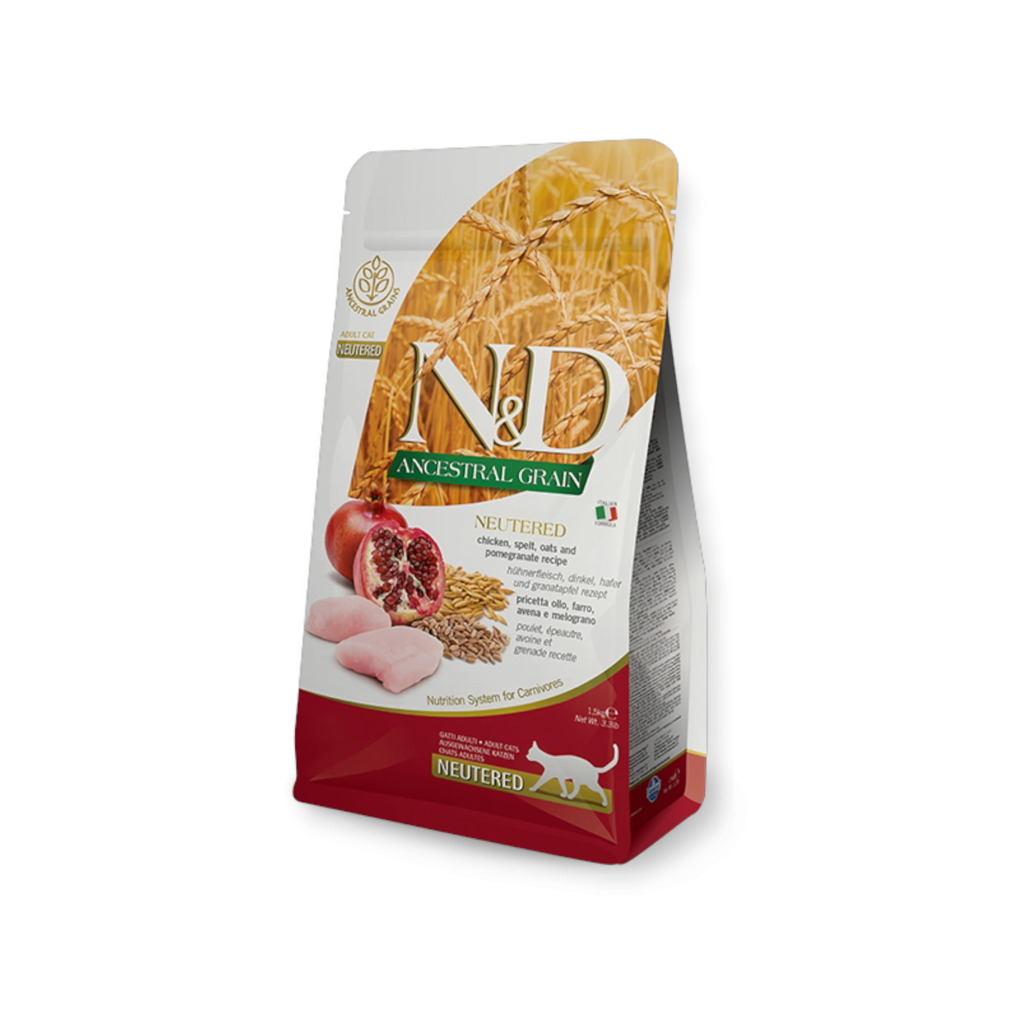 N&d Chicken & Pomegranate Neutered 1,5kg
