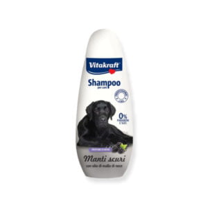 Σαμπουάν Σκύλου Για Σκουρόχρωμο Τρίχωμα Με Eλαια Από Καρyδι & Άρωμα Βατόμουρου 250ml