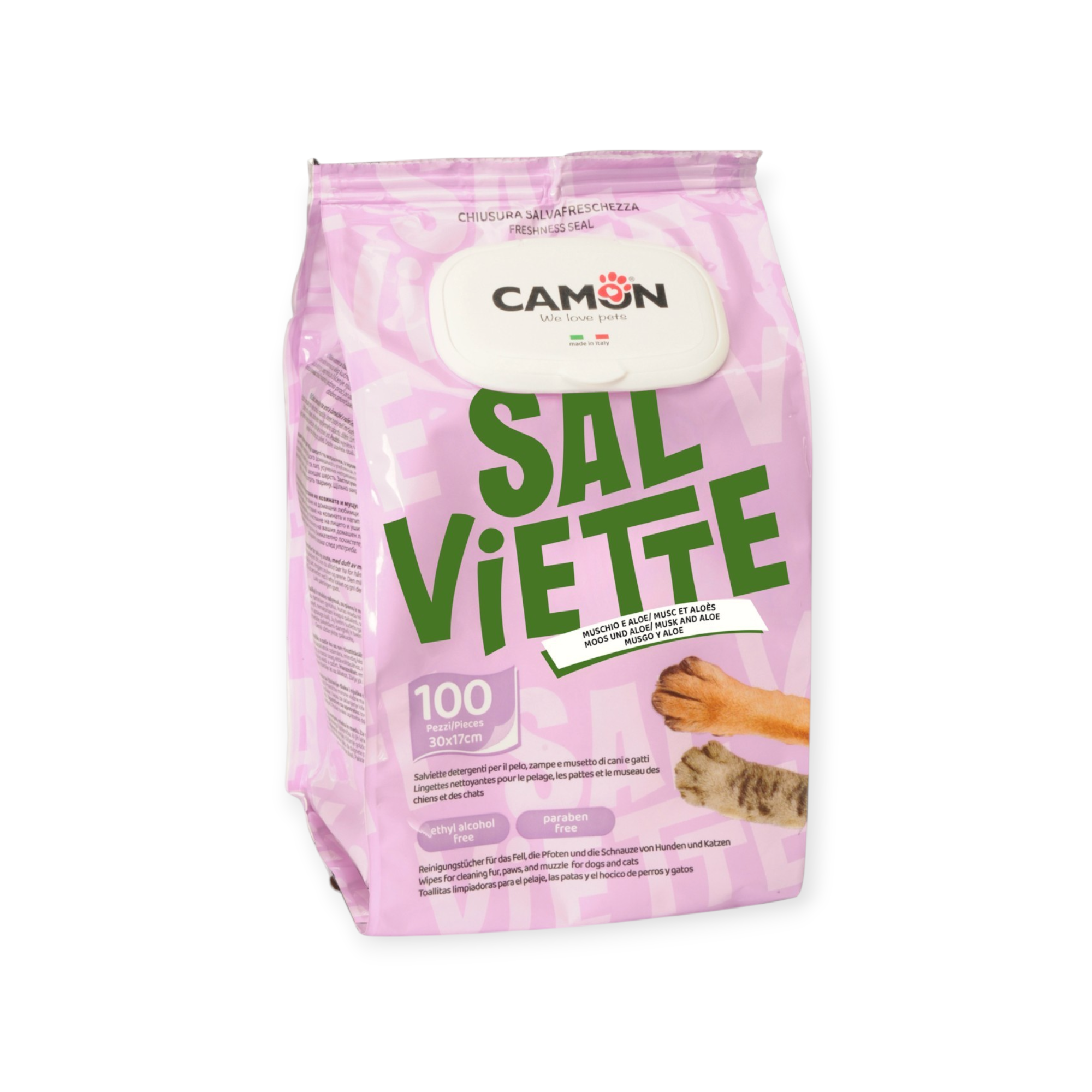 Υγρά Μαντηλάκια Καθαρισμού Για Σκύλο & Γάτα ‘white Moss’ 100τμχ Υγρά Μαντηλάκια Καθαρισμού Για Σκύλο & Γάτα ‘white Moss’ 100τμχ