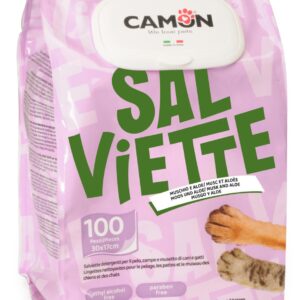 Υγρά Μαντηλάκια Καθαρισμού Για Σκύλο & Γάτα ‘white Moss’ 100τμχ