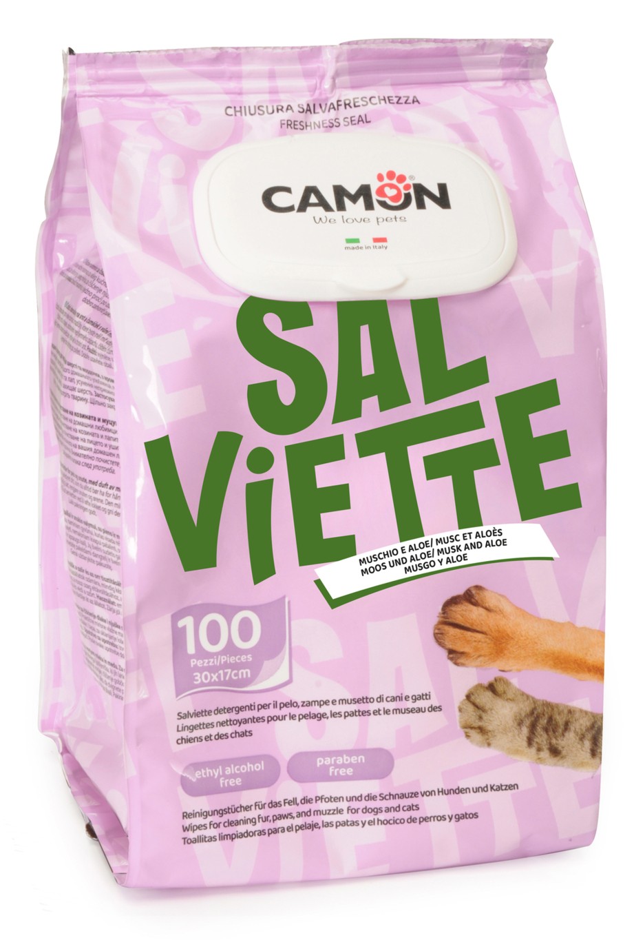 Υγρά Μαντηλάκια Καθαρισμού Για Σκύλο & Γάτα ‘white Moss’ 100τμχ Υγρά Μαντηλάκια Καθαρισμού Για Σκύλο & Γάτα ‘white Moss’ 100τμχ