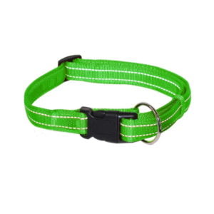 Croci Περιλαίμιο Σκύλου Nylon Soft 1,5 X 30-45cm Πράσινο