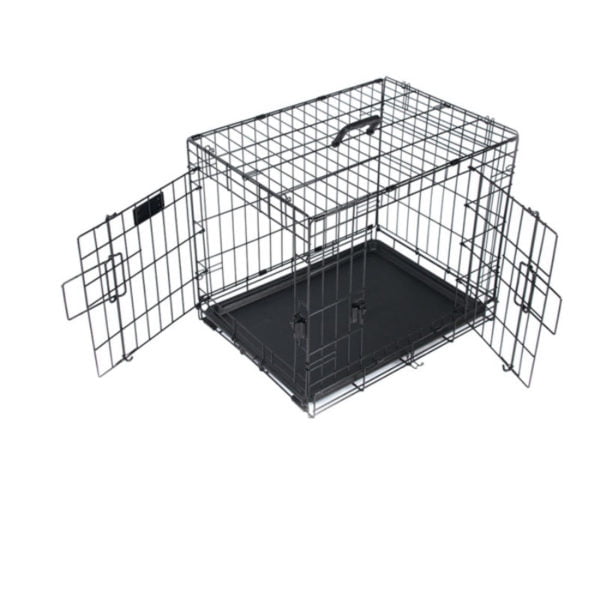 Georplast Crate Μεταλλικό Κλουβί Περιορισμού Σκύλου 93 X 57 X 65cm