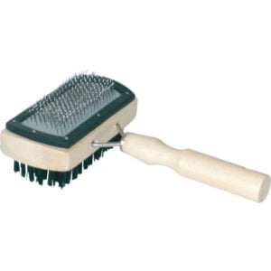 Χτενα Σκυλου Croci Slicker Brush W/wooden Handle – Double Sized