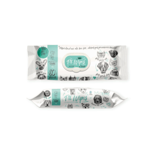 Perfect Care Pet Υγρά Μαντηλάκια Σκύλου Και Γάτας Aloe Forte (80μαντ.)