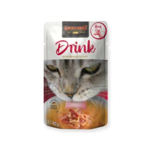 Υγρή Τροφή Γάτας Leonardo Drink – Beef 40gr