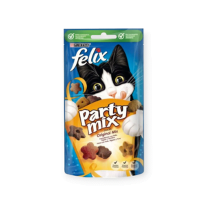 Λιχουδιά Γάτας Felix Party Mix Snacks Original Mix 60gr