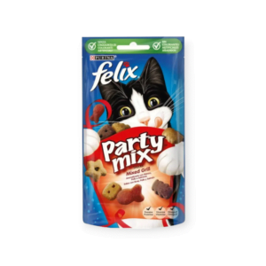 Λιχουδιά Γάτας Felix Party Mix Snacks Mixed Grill 60gr