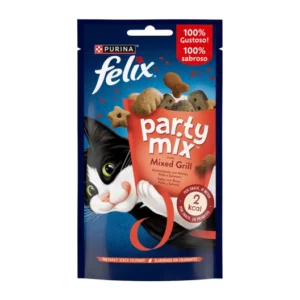 Λιχουδιά Γάτας Felix Party Mix Snacks Mixed Grill 60gr Λιχουδιά Γάτας Felix Party Mix Snacks Mixed Grill 60gr