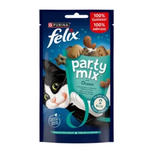 Λιχουδιά Γάτας Felix Party Mix Snacks Ocean Mix 60gr Λιχουδιά Γάτας Felix Party Mix Snacks Ocean Mix 60gr