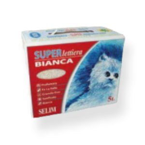 Άμμος Γάτας Selim Super Lettiera Bianca 5lt