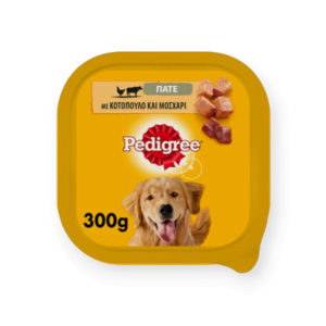 Pedigree Πλήρης Υγρή Τροφή Σκύλου Σε Δισκάκι Κοτόπουλο & Μοσχάρι 300gr