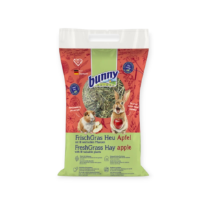 Χόρτο Fresh Grass Hay Με Μήλο 500gr