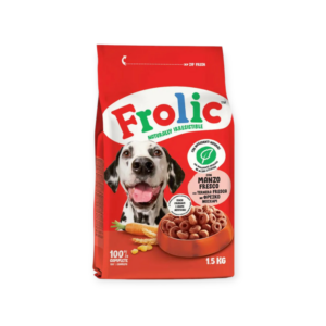 Ημίυγρη Τροφή Σκύλου Frolic Complete Μοσχάρι 1.5kg