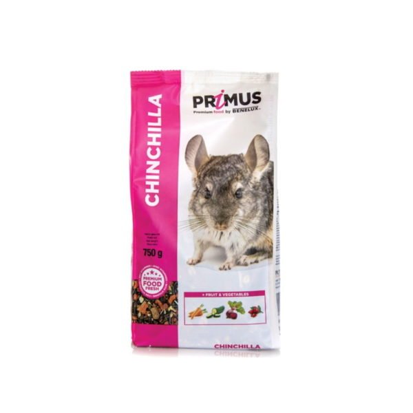 Benelux Primus Τροφή Για Τσιντσιλά 750g