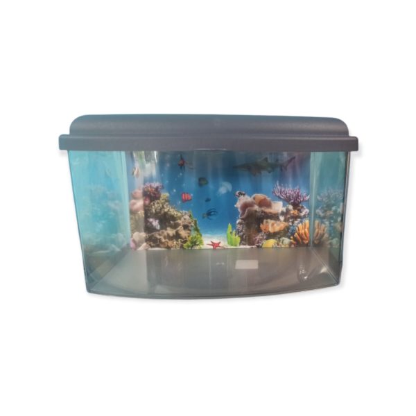 Eνυδρείο Πλαστικό Aquarium 2 with Lid 28x20cm