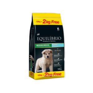 Equilibrio Puppy Medium Breed 12+2kg