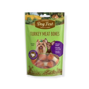 Λιχουδιά Σκύλου Turkey Meat Bones (small Breed) 55gr