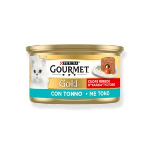 Gourmet Gold Melting Heart Tuna 85g υγρή τροφή γάτας