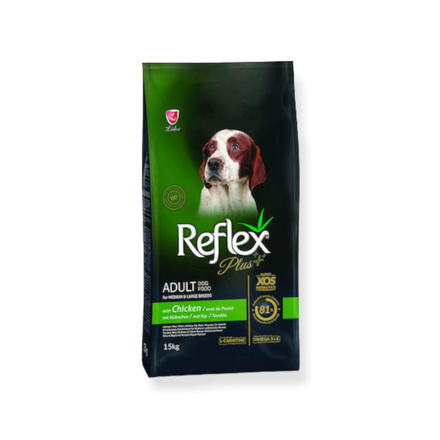 Reflex Plus Medium/large Adult Chicken 15kg