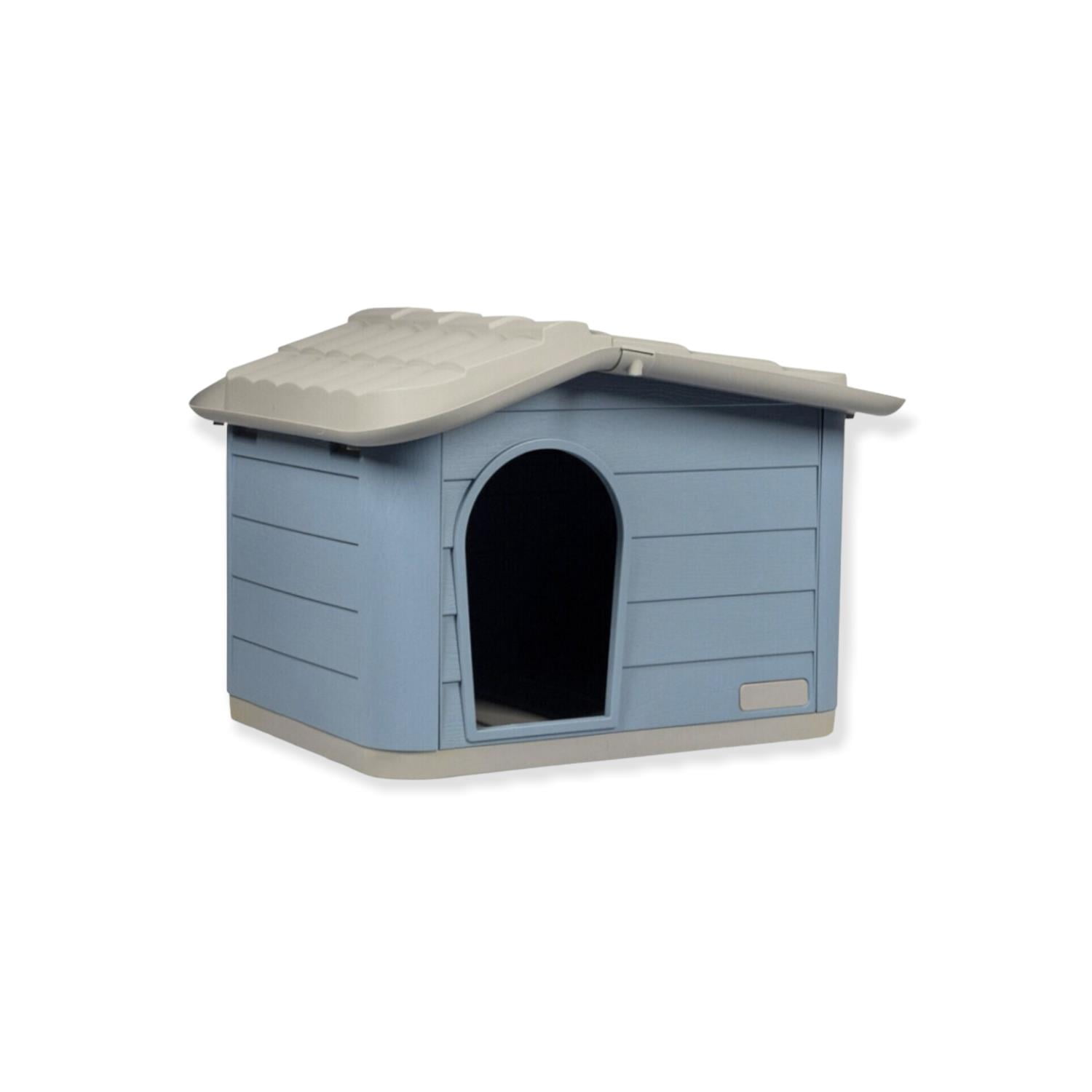 Σπίτι Σκύλου Πλαστικό Μικρό ‘princess’ Γαλάζιο