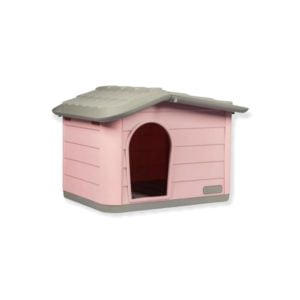 Σπίτι Σκύλου Πλαστικό Μικρό ‘princess’ Ροζ