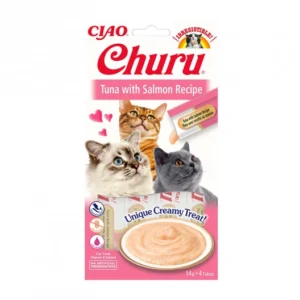 Λιχουδιά Churu Cat Tuna & Salmon 56gr