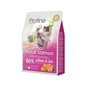 Profine Cat Derma Σολομός & Ρύζι 2kg
