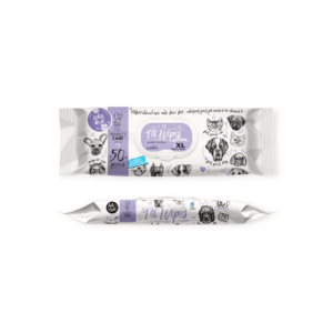 Perfect Care Υγρά Μαντηλάκια Σκύλου Και Γάτας Wipes Με Χλωρεξιδίνη White Musk (50μαντ.)