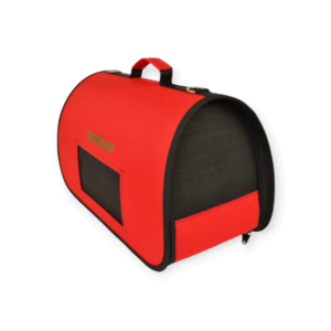 Τσάντα Μεταφοράς Σκύλου “Παράθυρο” Κόκκινο No 1