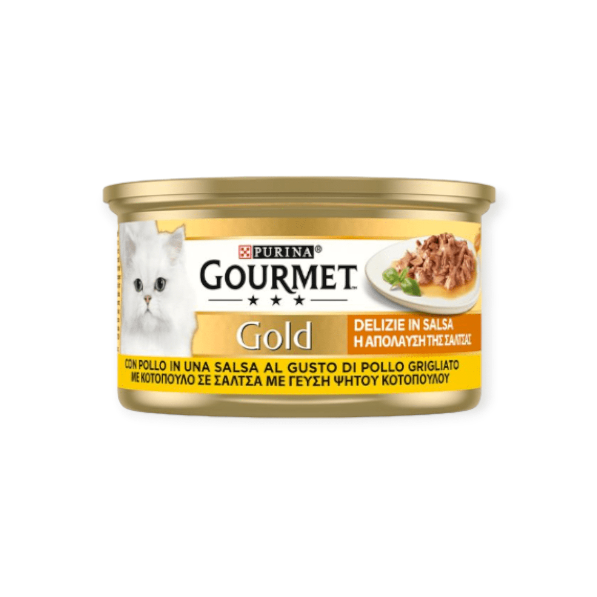 Gourmet Gold Υγρή Τροφή Γάτας "Απόλαυση Της Σάλτσας" Με Κοτόπουλο 85gr