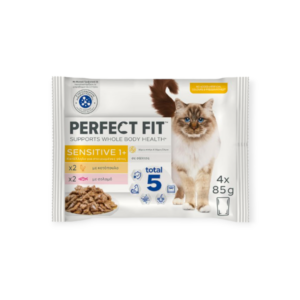 Perfect Fit Υγρή Τροφή Γάτας Sterilised Sensitive Mix 4x85gr