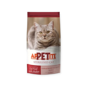 Τροφή Γάτας Appetite Sterilized Adult Cat Chicken 1,5kg