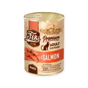 Κονσέρβα Γάτας Fisi Cat Adult Σολομό Πατέ 400gr