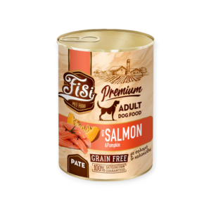 Κονσέρβα Σκύλου Fisi Dog Adult Σολομός Πατέ 400gr