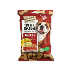 Λιχουδιά Σκύλου Vegan Little Chef Petit Biscuit Energy 150gr