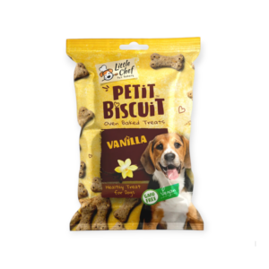 Λιχουδιά Σκύλου Vegan Little Chef Petit Biscuit Vanilla 150gr