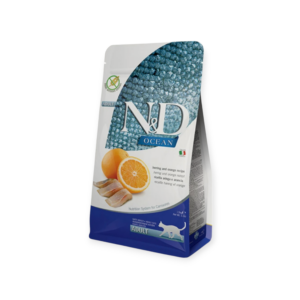 N&D Grain Free Ocean Herring & Orange Adult Cat 1,5kg