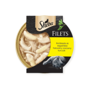 Υγρή Τροφή Γάτας Sheba Filets Κοτόπουλο 60gr