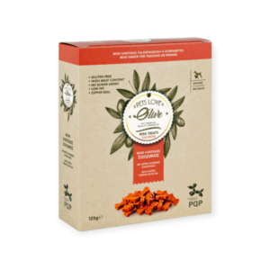 Mini Λιχουδιά Σκύλου Σολομός & Ελαιόλαδο 125gr