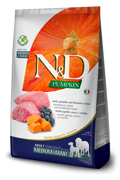 N&D Grain Free Pumpkin Chicken & Pomegranate Puppy Medium & Maxi 12kg N&D Grain Free Pumpkin Chicken & Pomegranate Puppy Medium & Maxi 12kg