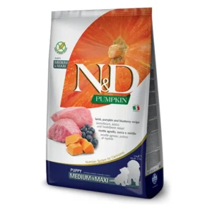 N&D Grain Free Pumpkin Lamb & Blueberry Adult Medium & Maxi 12kg