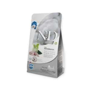 N&D Dog White Sea Bass & Spirulina Adult Mini 2KG N&D Dog White Sea Bass & Spirulina Adult Mini 2KG