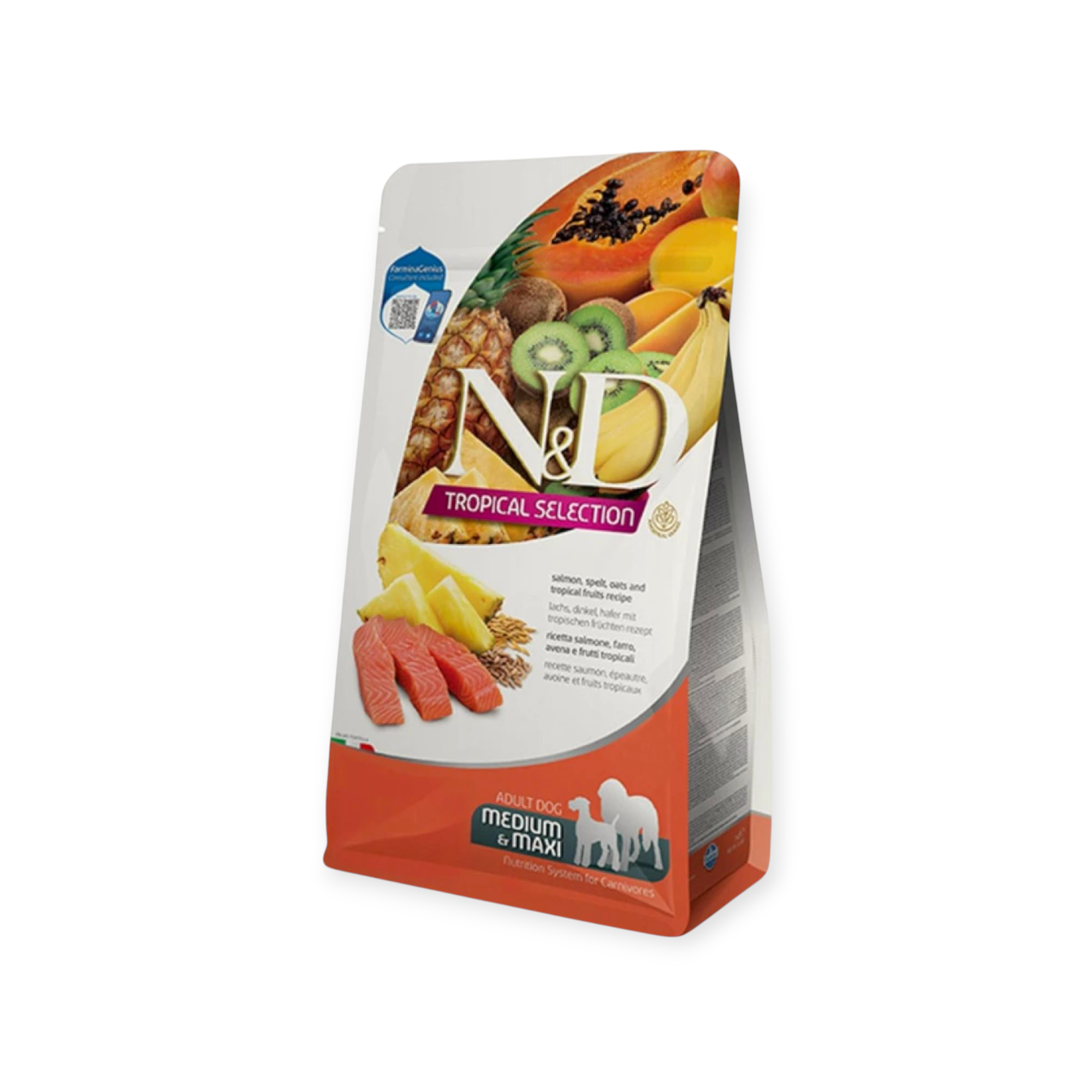 N&D Dog Tropical Select Salmon Adult Medium & Maxi 10kg N&D Dog Tropical Select Salmon Adult Medium & Maxi 10kg