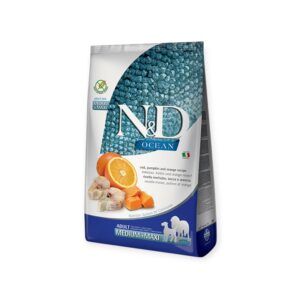 N&D Dog Ocean Codfish & Pumpkin Adult Medium & Maxi 2,5 Kg N&D Dog Ocean Codfish & Pumpkin Adult Medium & Maxi 2,5 Kg