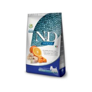 N&D Dog Ocean Codfish & Pumpkin Adult Mini 2.5KG N&D Dog Ocean Codfish & Pumpkin Adult Mini 2.5KG