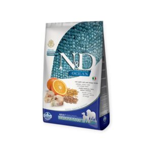 N&D Low Grain Dog Ocean Codfish Adult Medium & Maxi 12Kg N&D Low Grain Dog Ocean Codfish Adult Medium & Maxi 12Kg